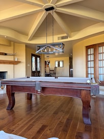 Pool table enjoyed by all