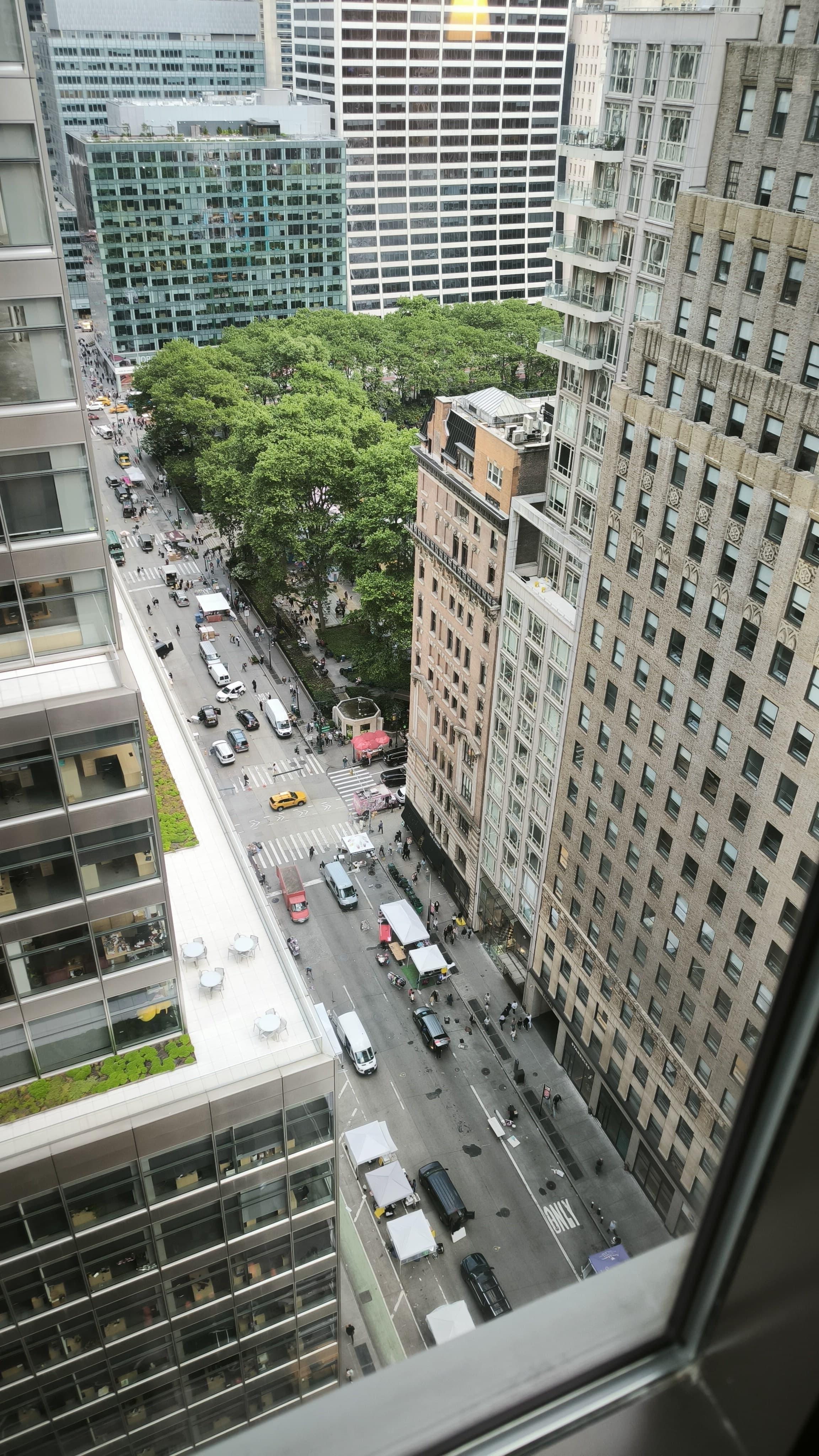 weitere Blick aus dem Zimmerfenster