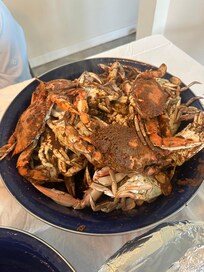 Caught about 40 crabs!