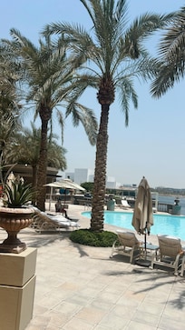 One of three pool areas