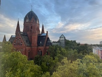 View from room window.
