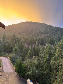 Sunset from balcony