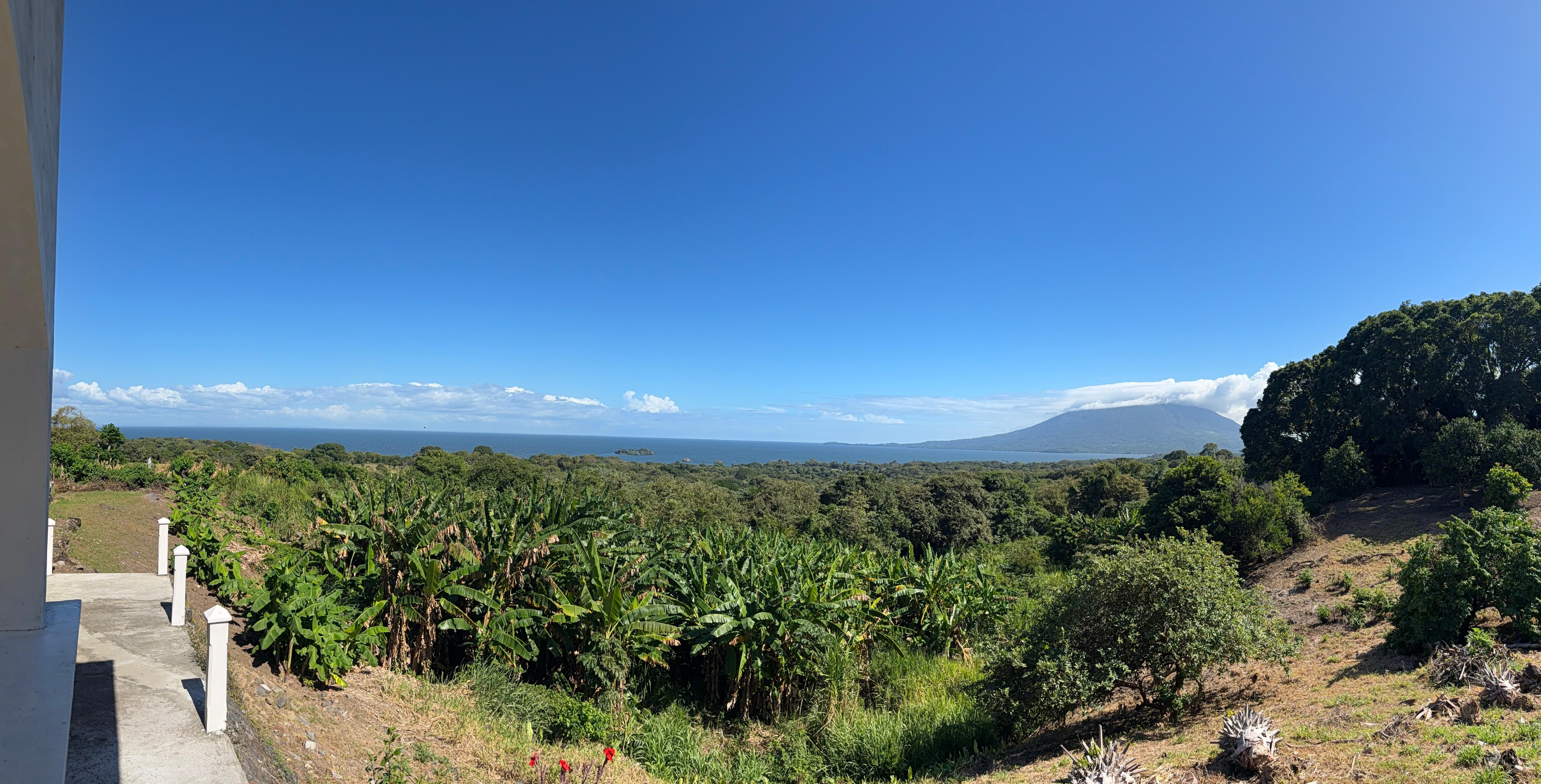 View from the hotel.