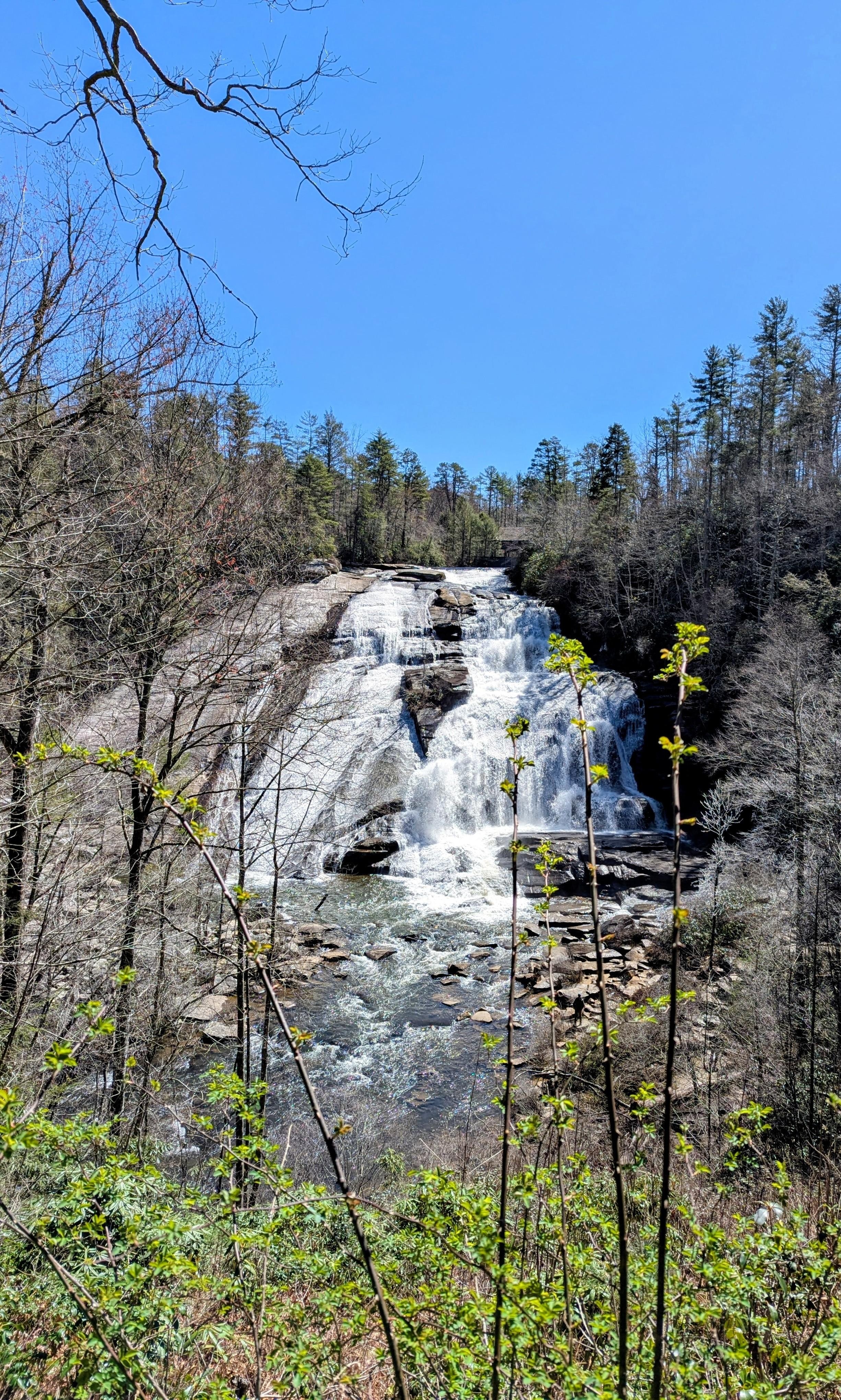 High Falls close by.