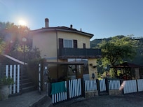 Blick auf das Haus