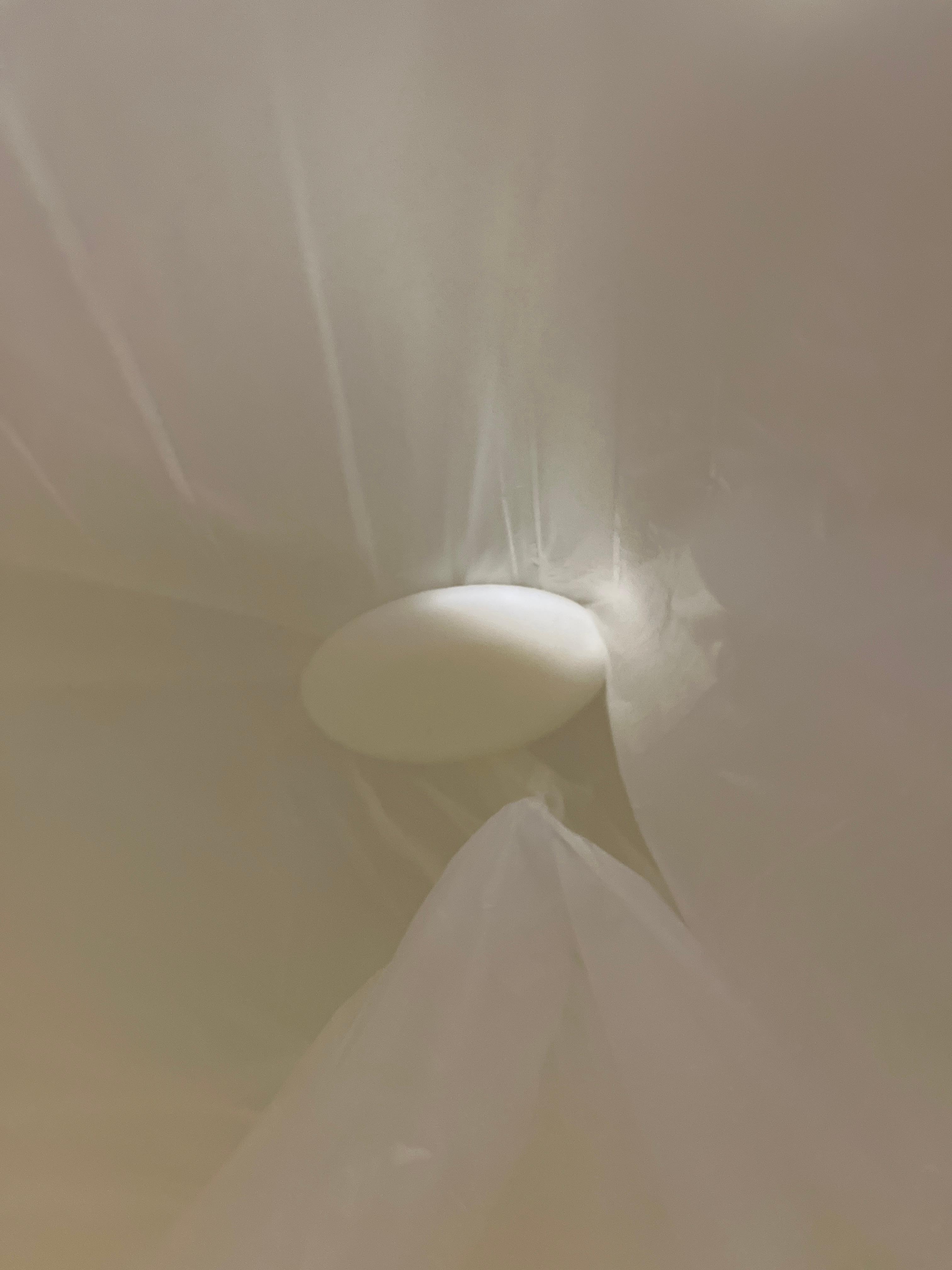 Used soap found in the shower