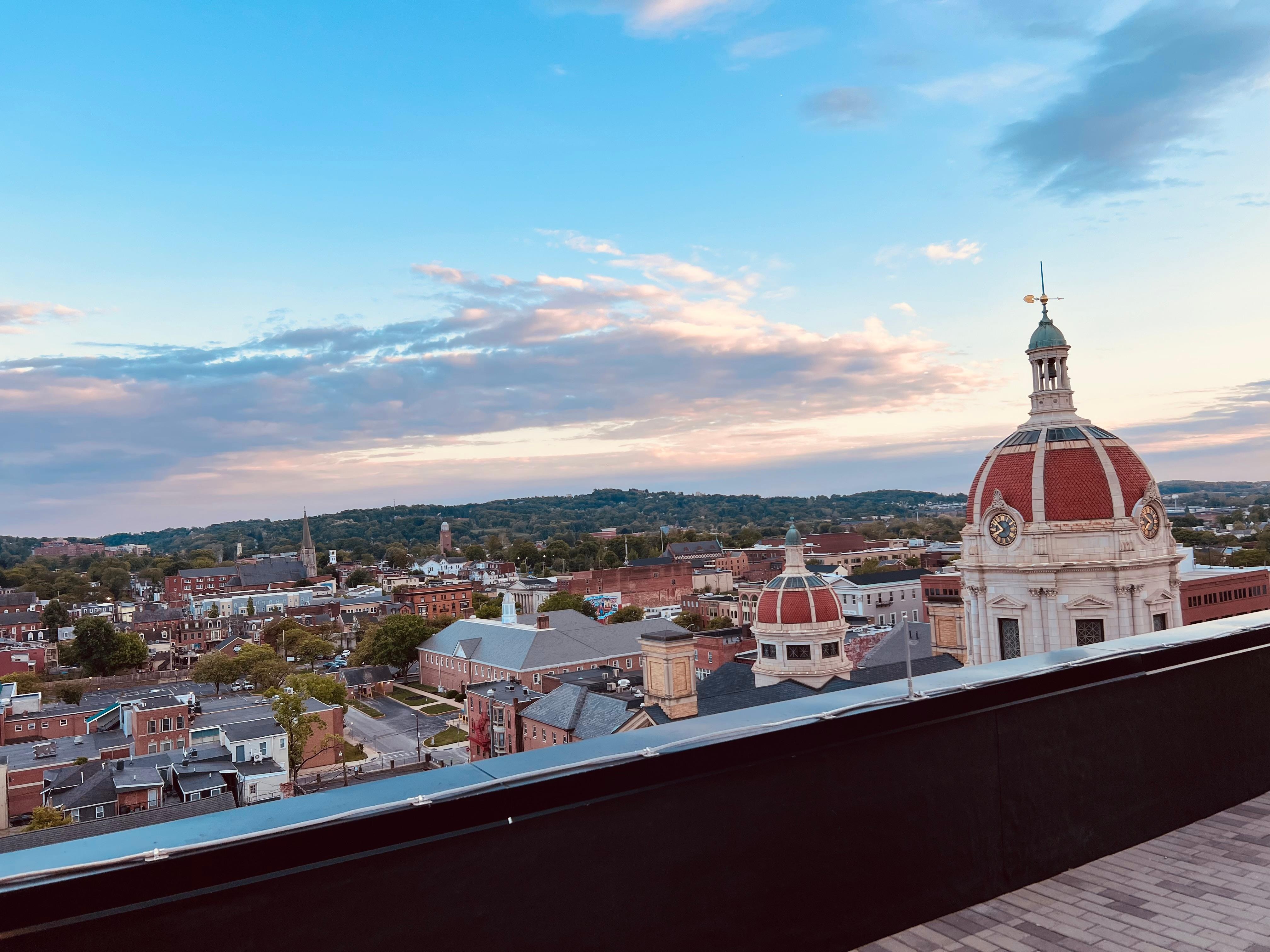 Roof top view