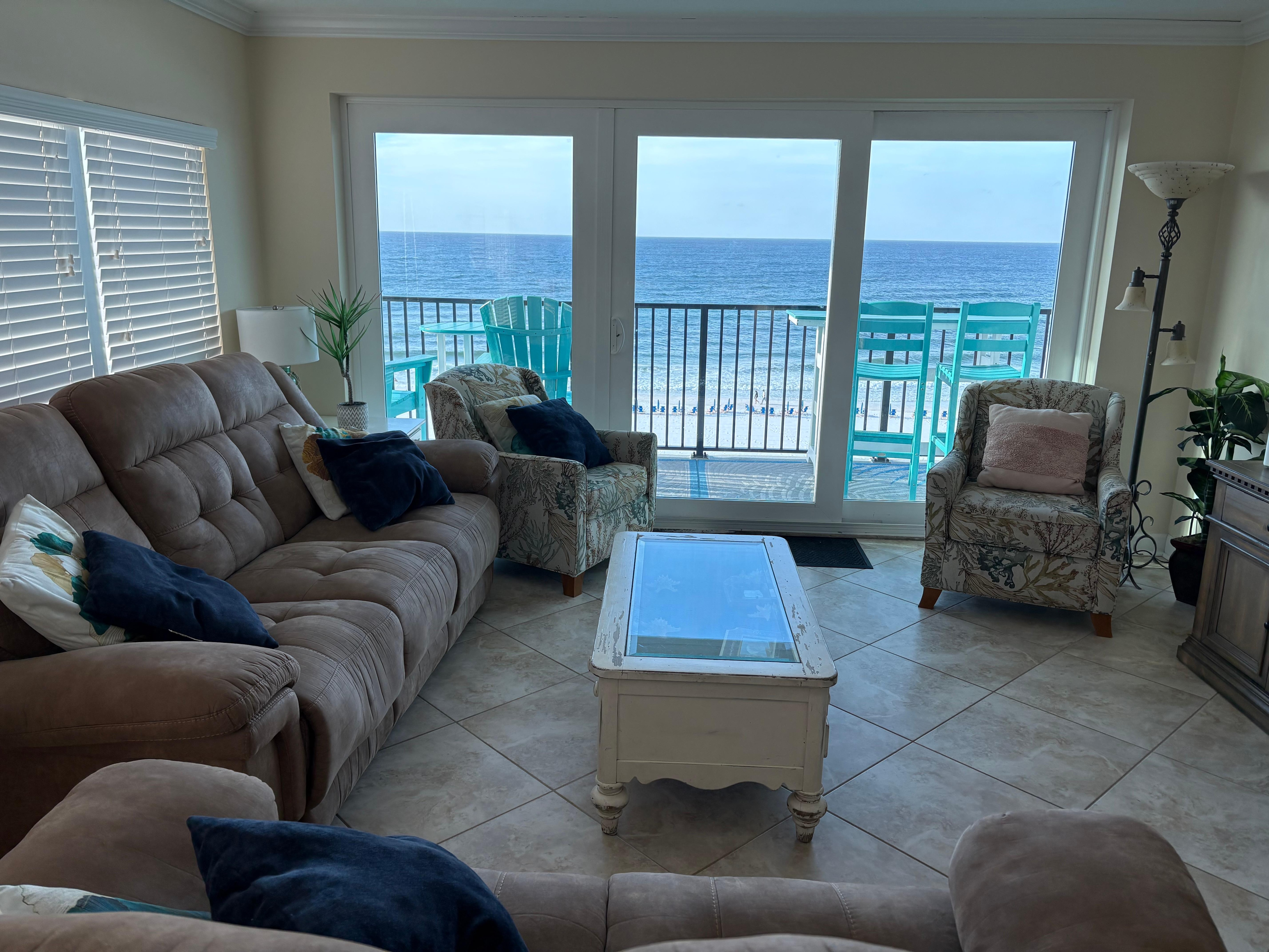 The view from the kitchen!