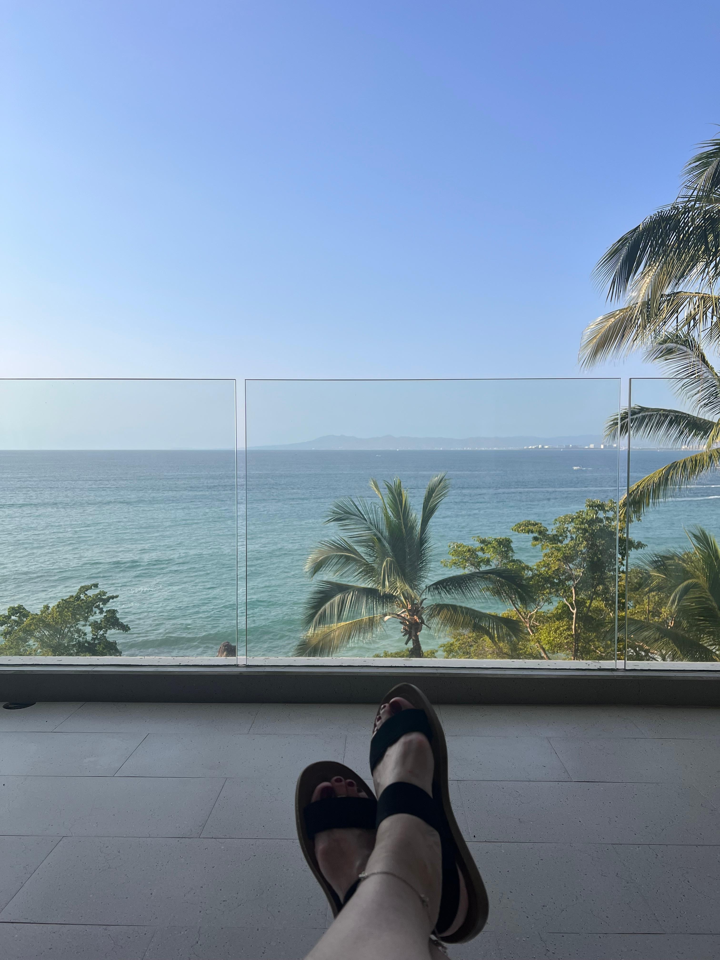 View from condo balcony