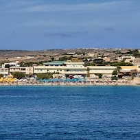 The hotel seen from the Ferry