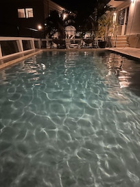 Pool side
