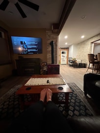 Enjoyable on a cozy cold night in