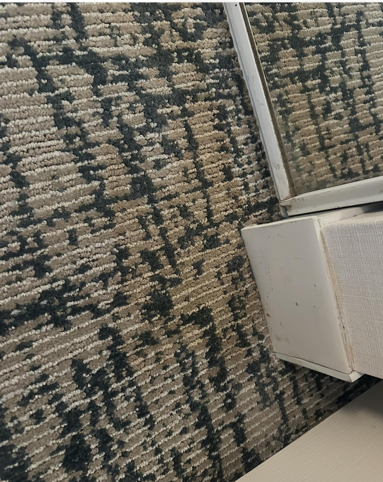 additional stain - looks like pee possibly 