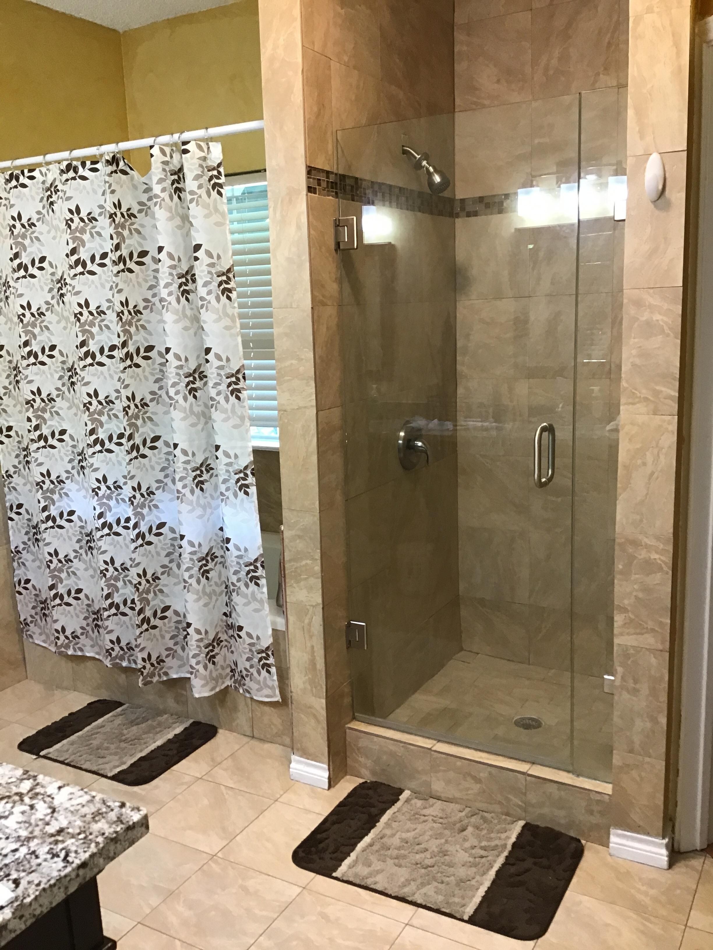 Huge remodeled master bath