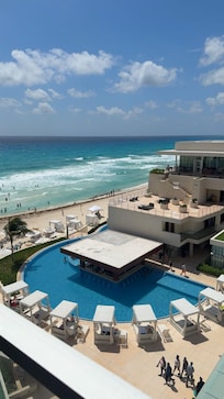 View from ocean view room on 6th floor