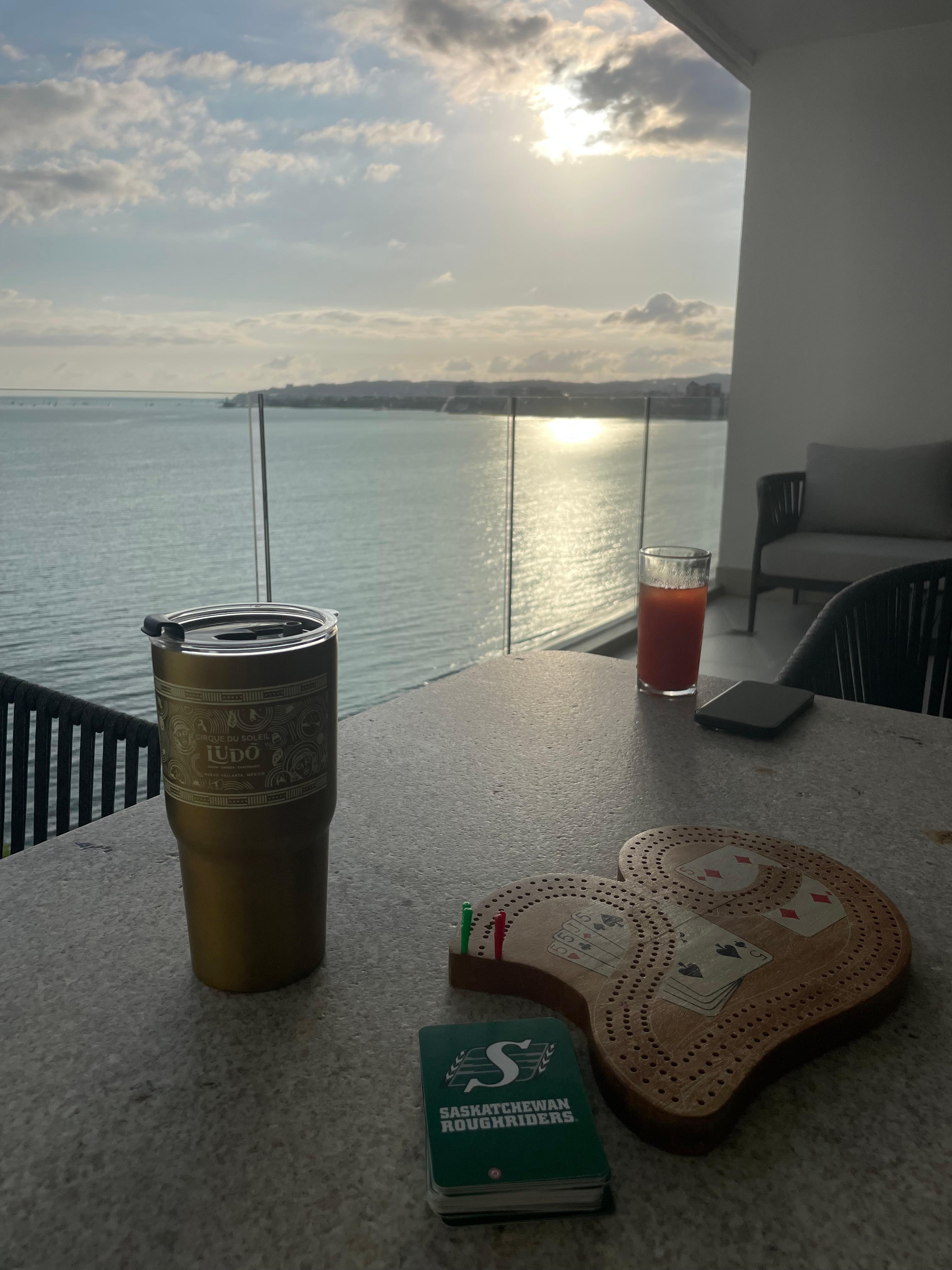 Zero complaints hanging here for quiet morning coffees followed by lots of laughs and  fun and games 