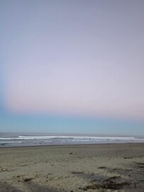Beach access across the street