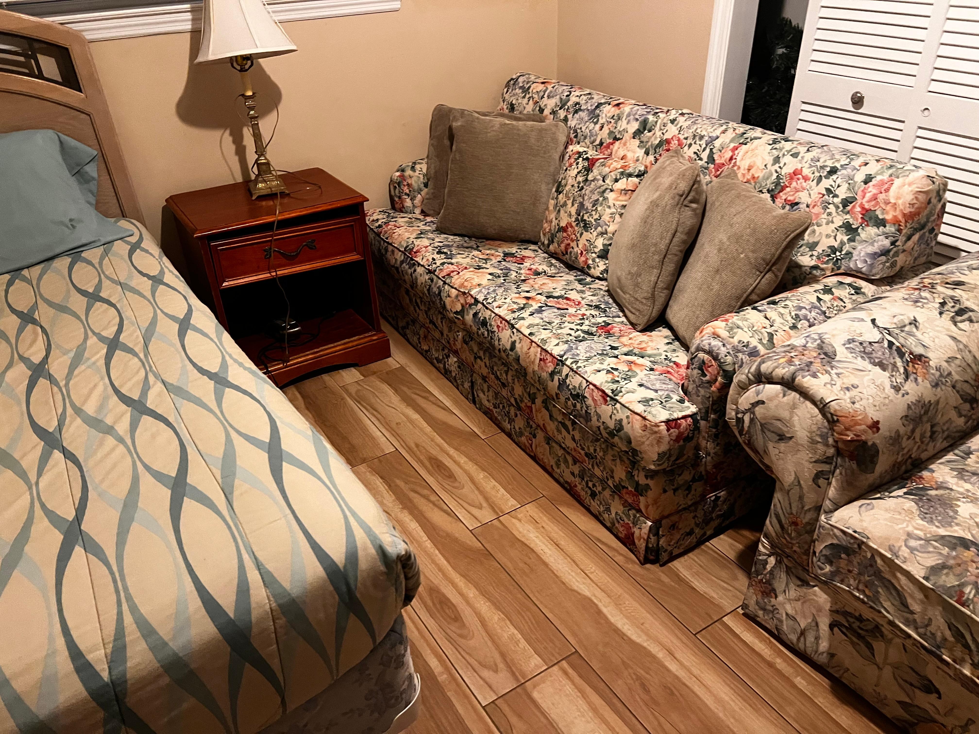 Old chairs and they smell 