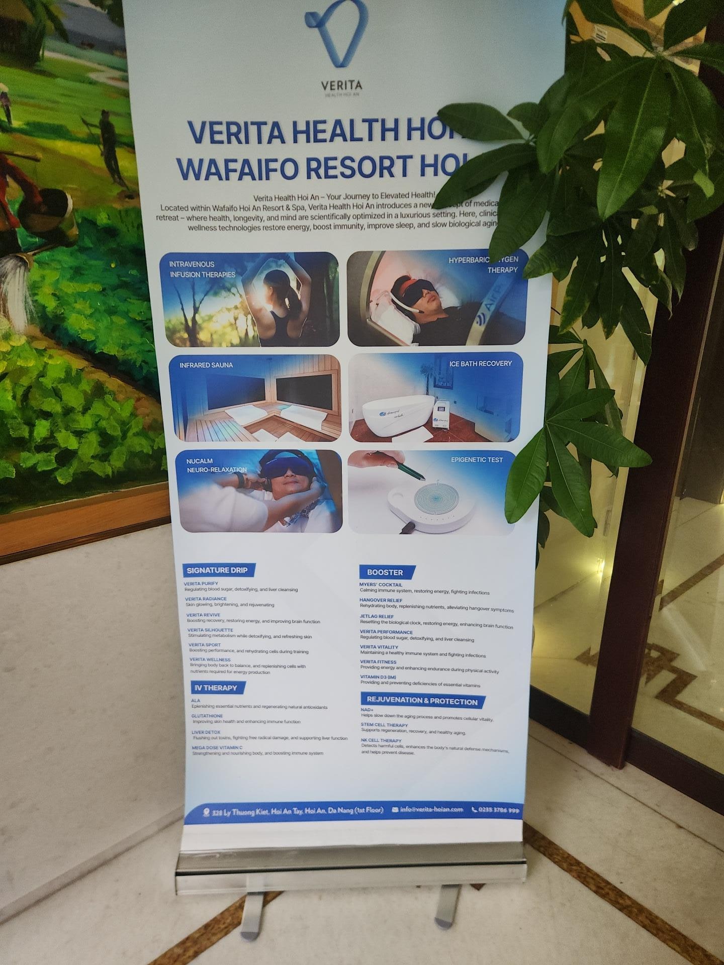 Wafaifo Spa Menu