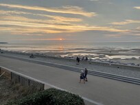 Blick vom Balkon