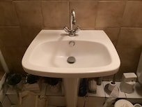 Waschbecken im Badezimmer