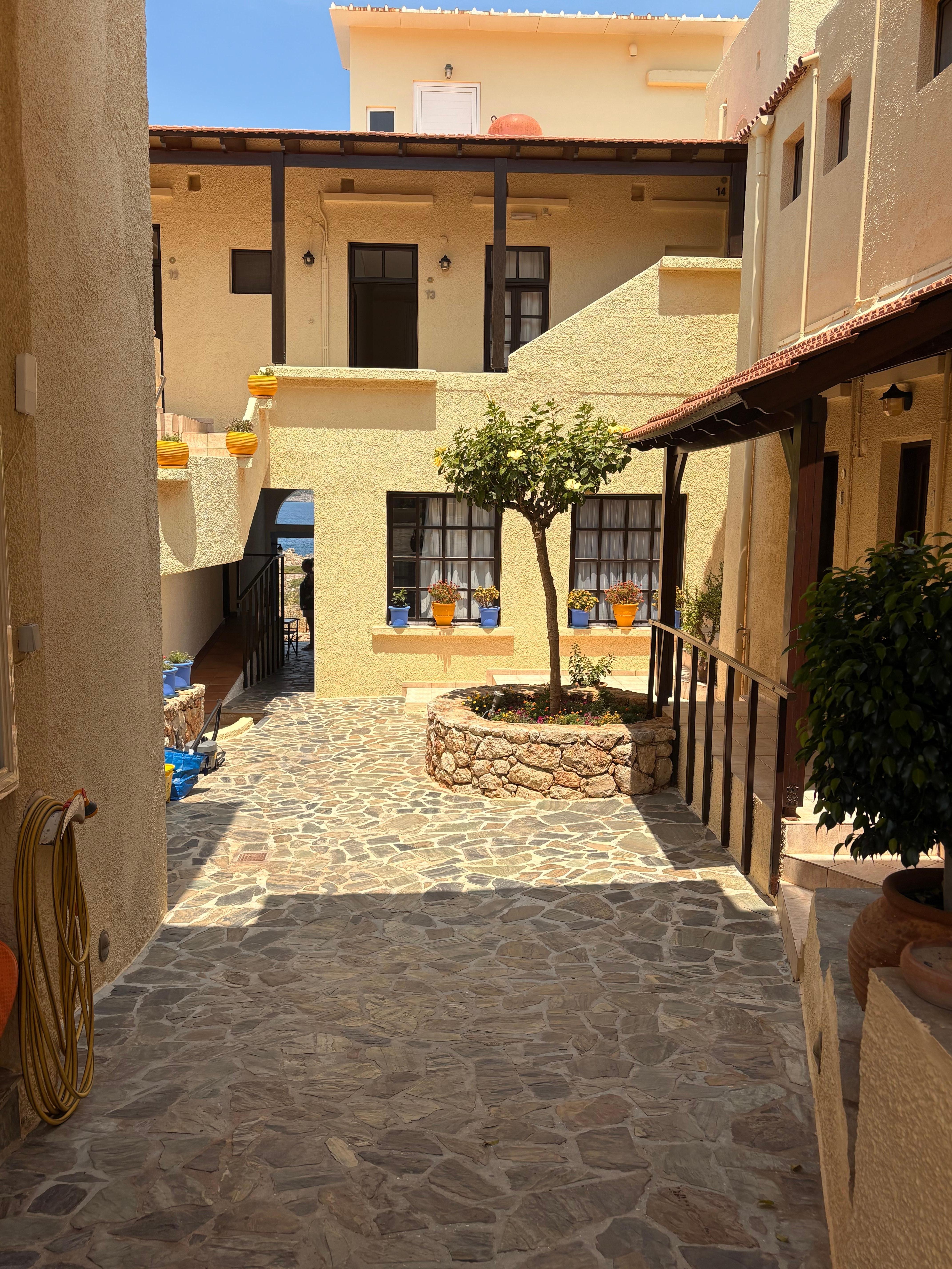 Indgang til lejligheden 