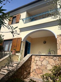Entrance to the house
