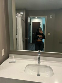 Bathroom mirror!