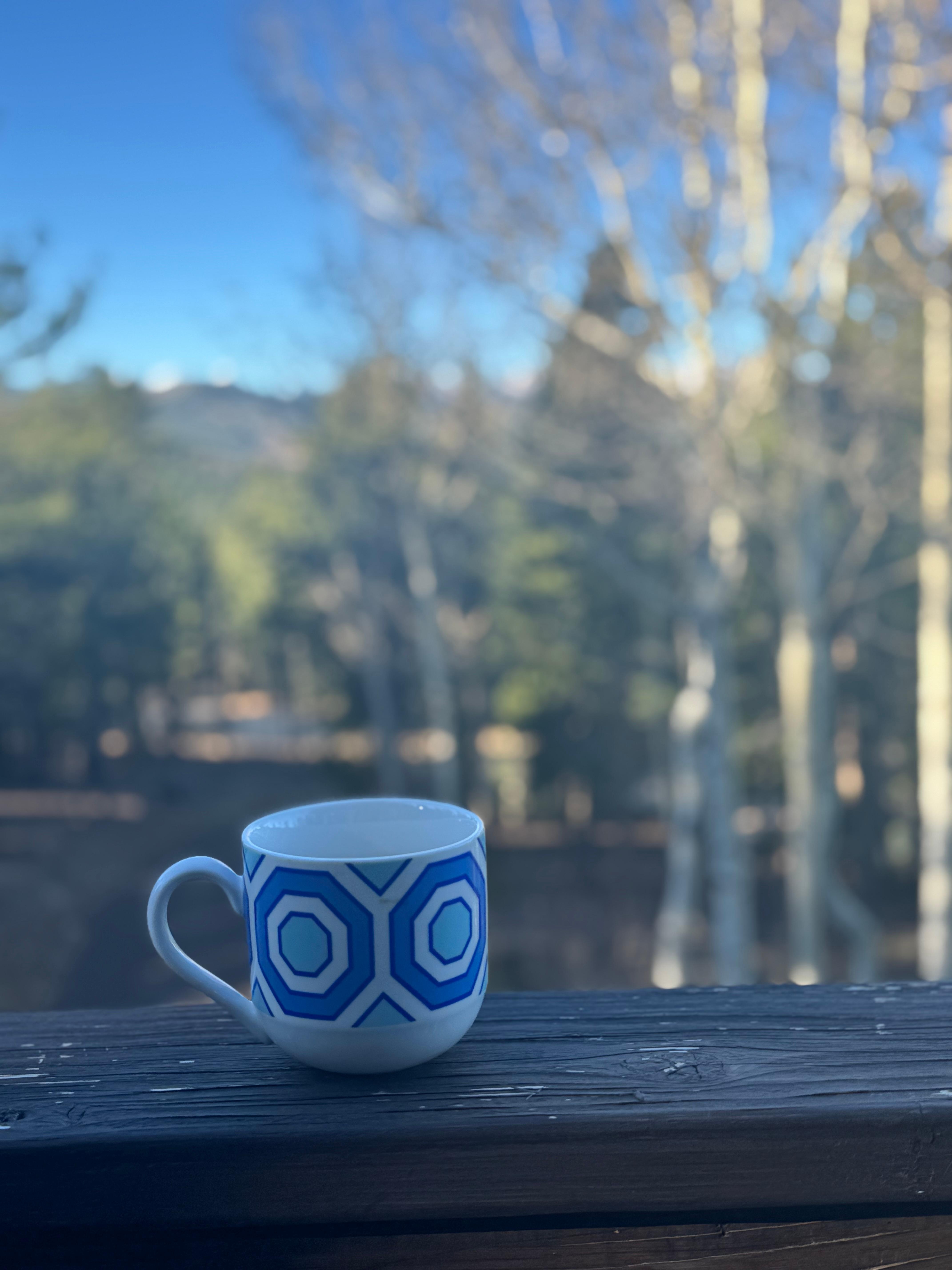 Beautiful mornings on the deck 