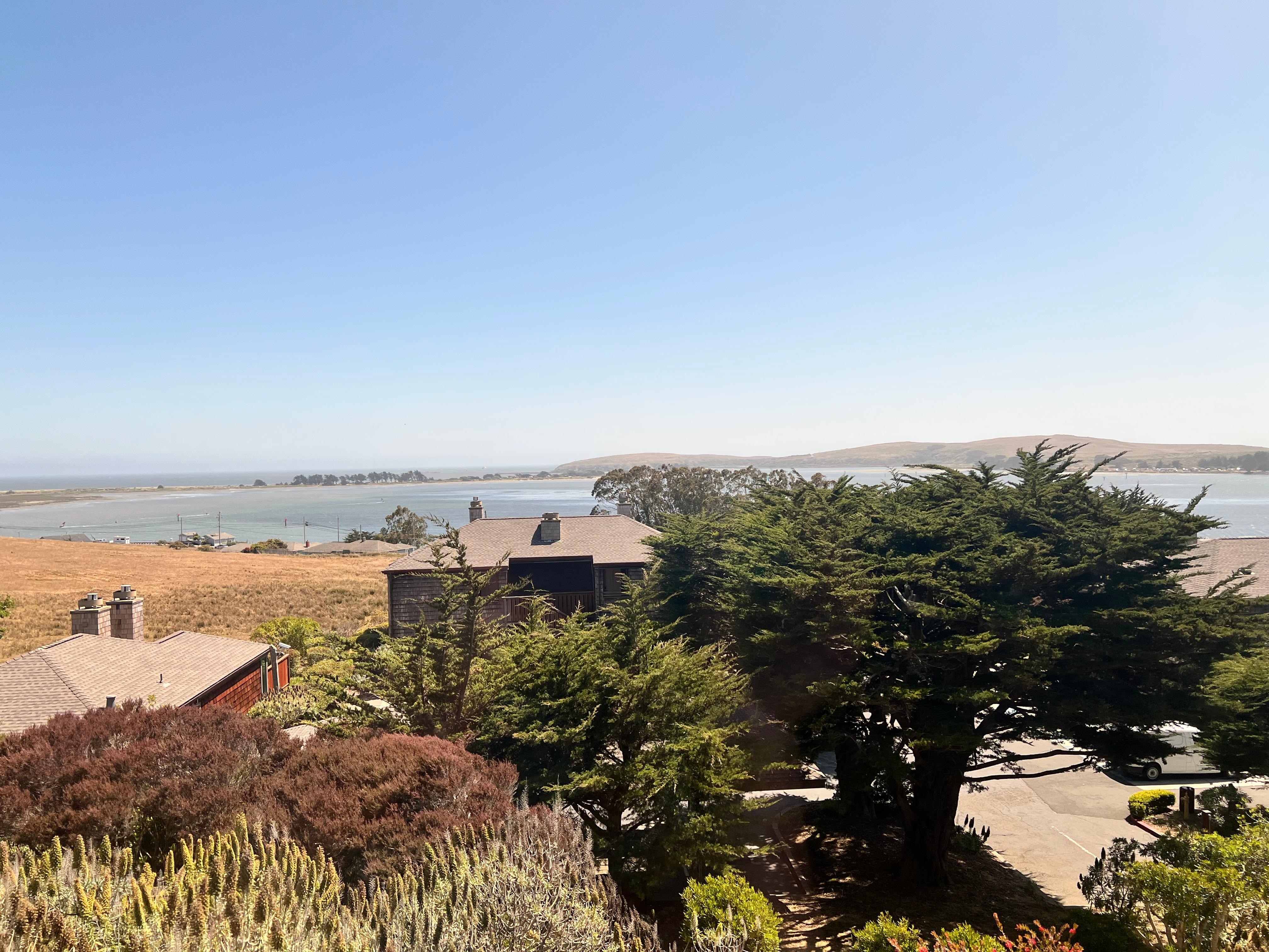 View from hotel room; also views of the pool/jacuzzi.