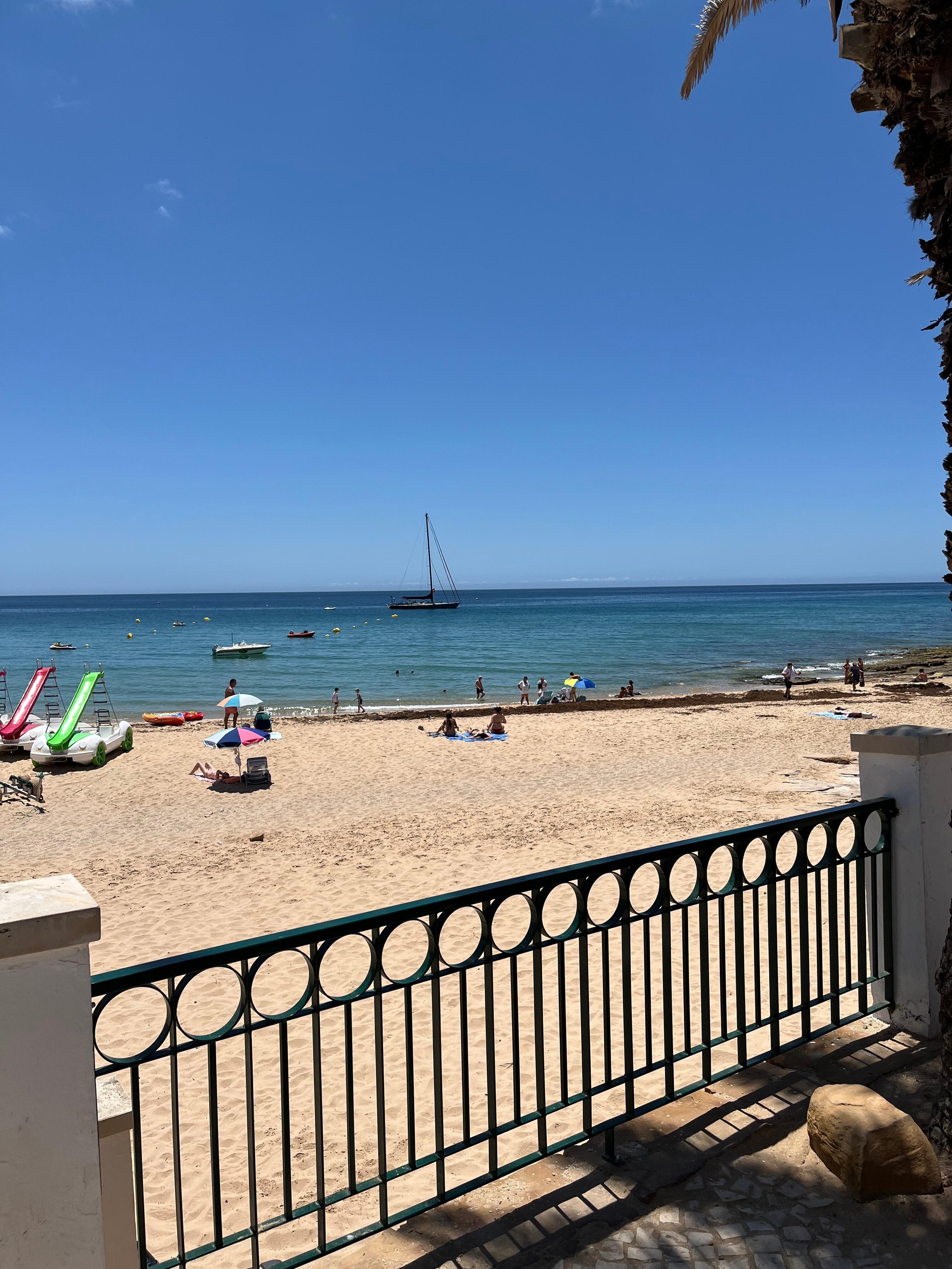 Praia da Luz beach 