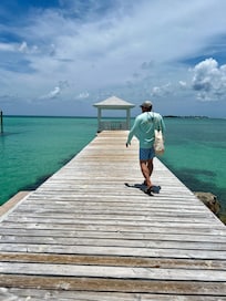 Pier at the beach.