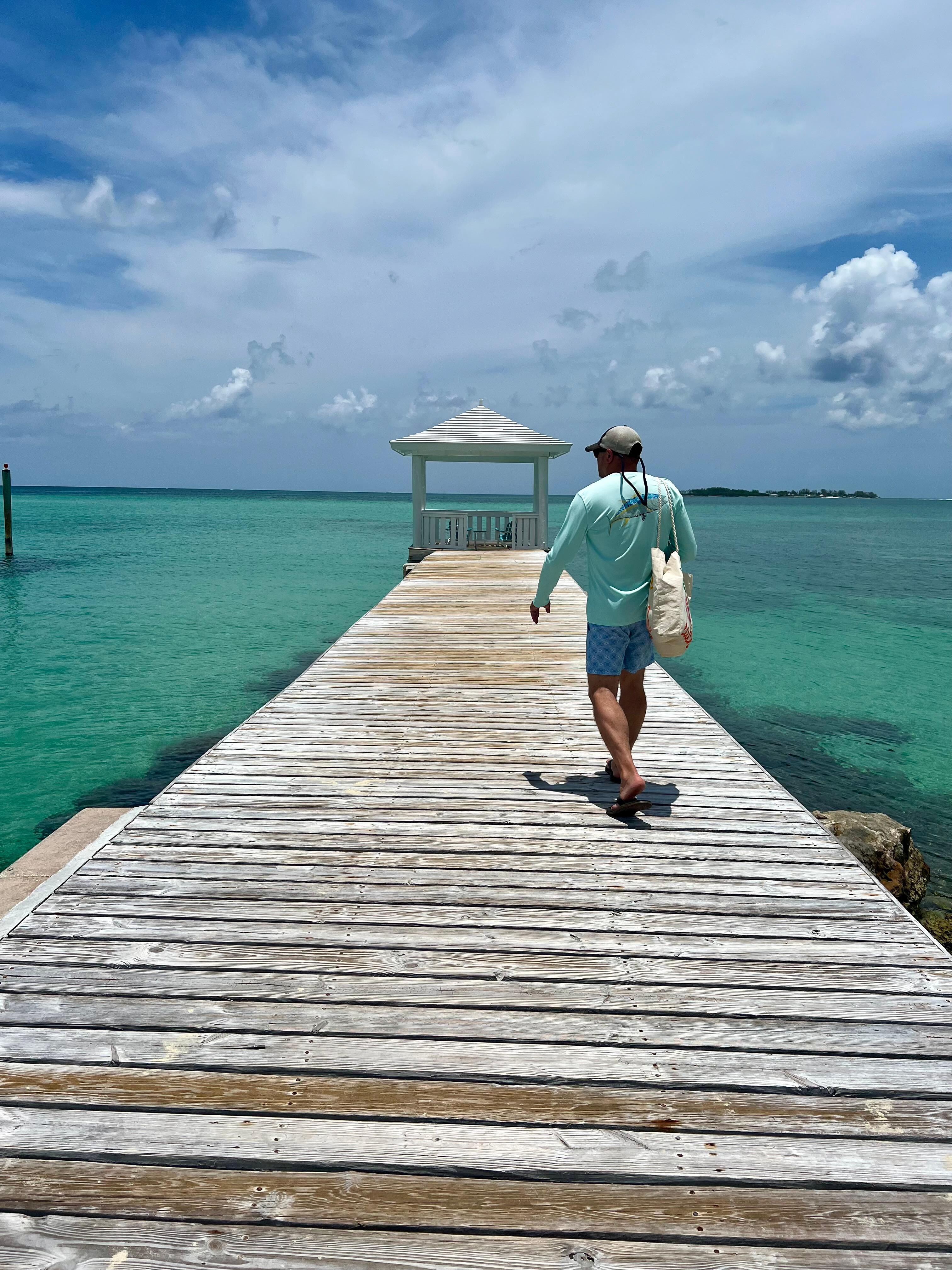 Pier at the beach. 