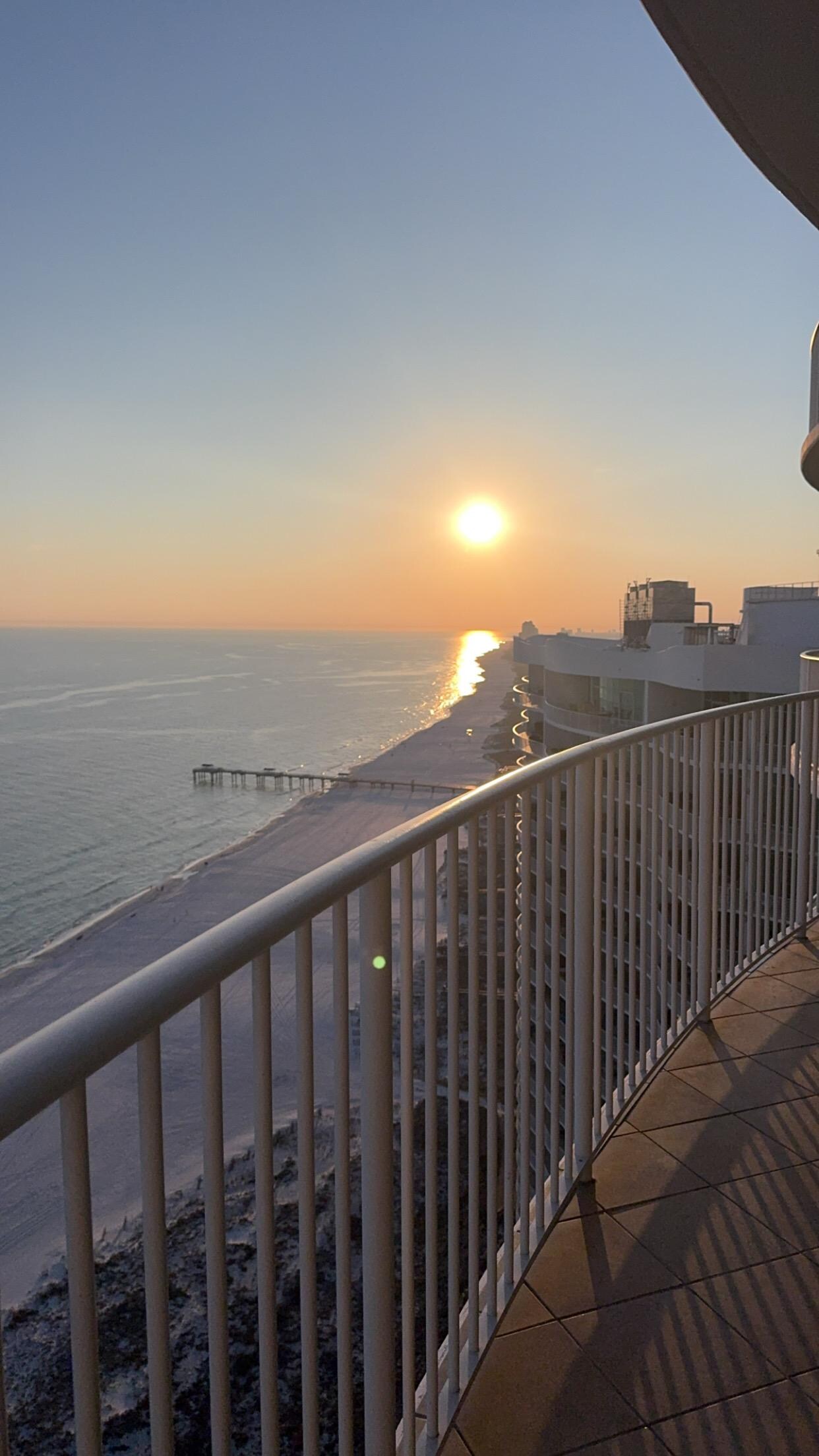 View from the balcony 