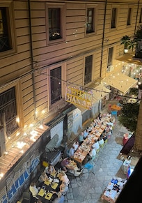 View from our balcony