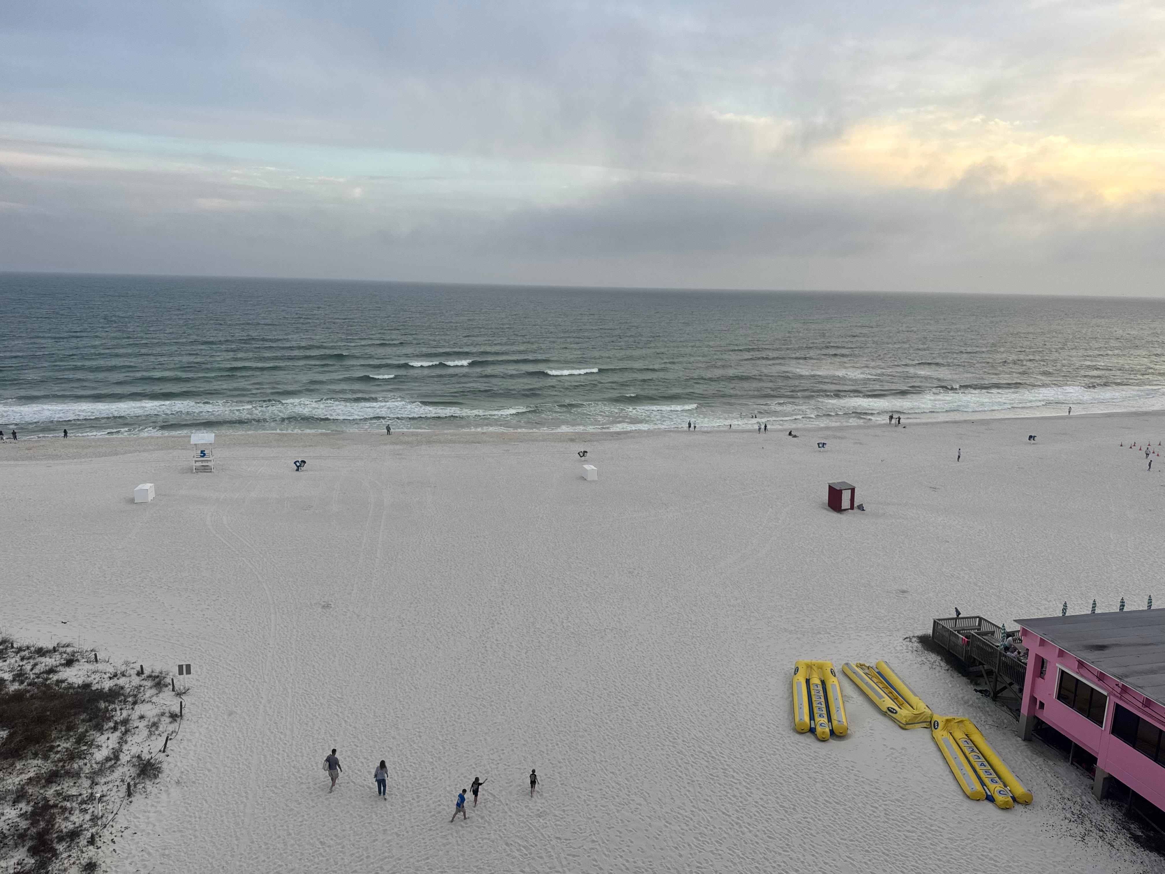 View from the balcony