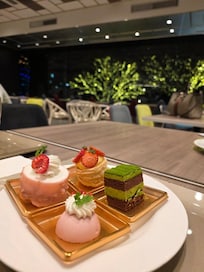 La comida era un especial de Hokkaido, quedé encantada.