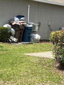 Neighbors trash