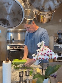 Gourmet chef's kitchen
