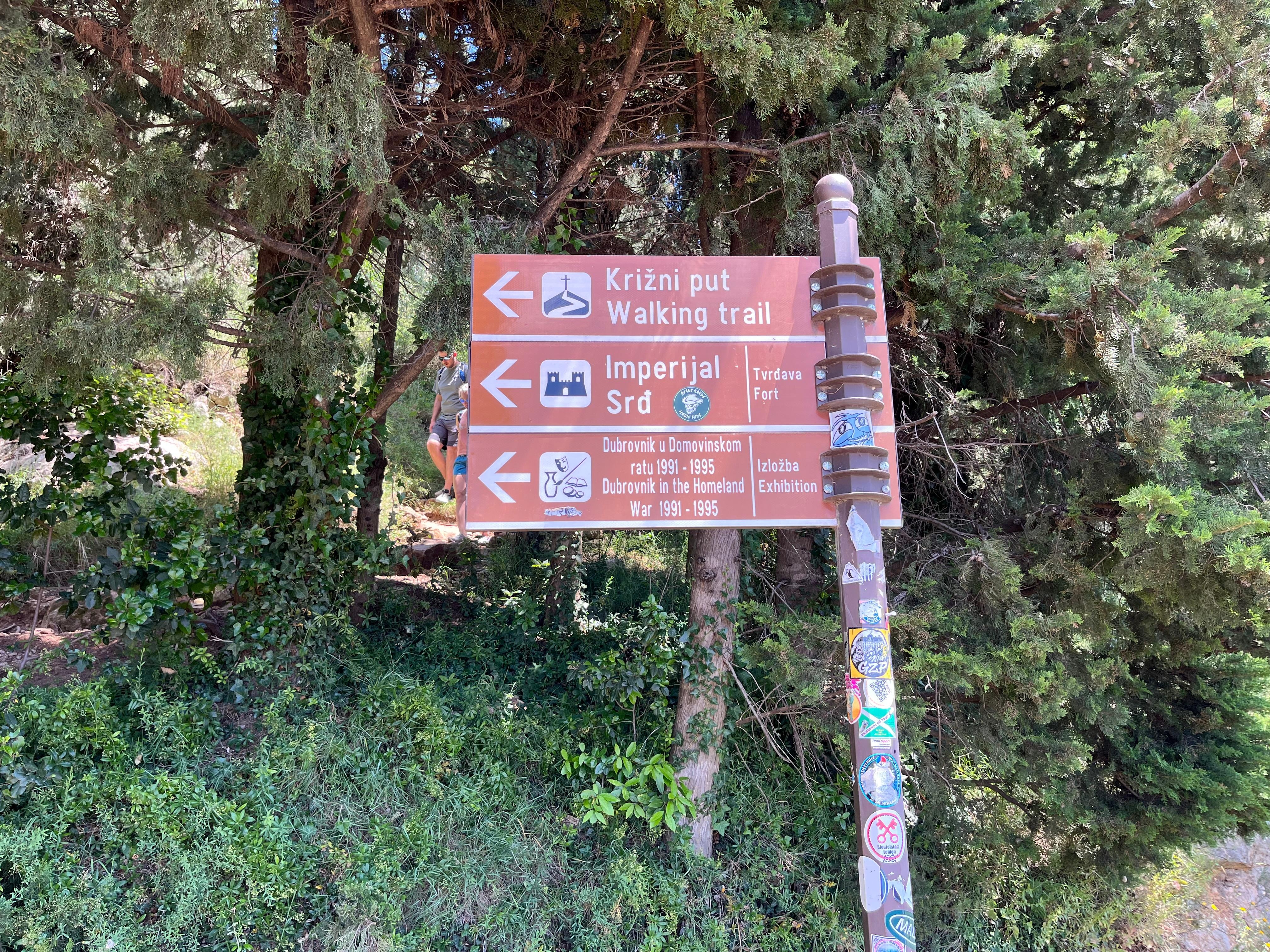 Start a challenging but amazing climb up Srd to look off