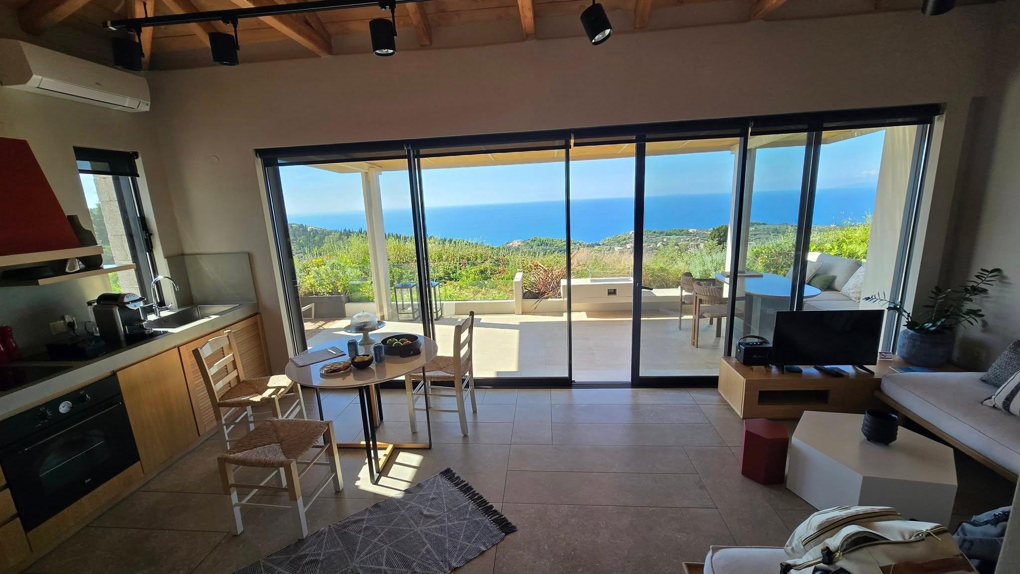 The view from the bedroom!