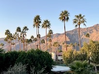 View of the mountains!