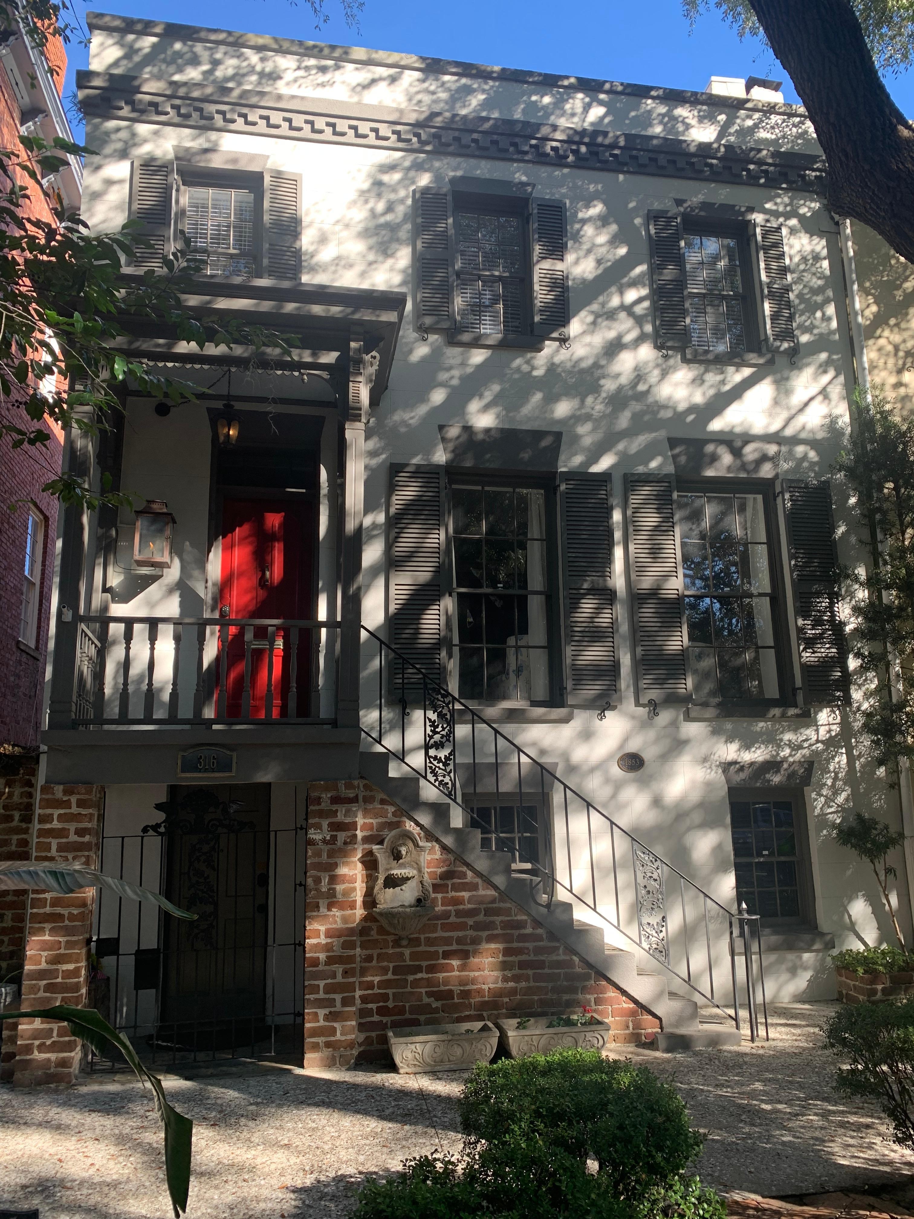 Took this photo as we were leaving to remember Gus charm