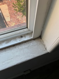 Second bedroom window sill