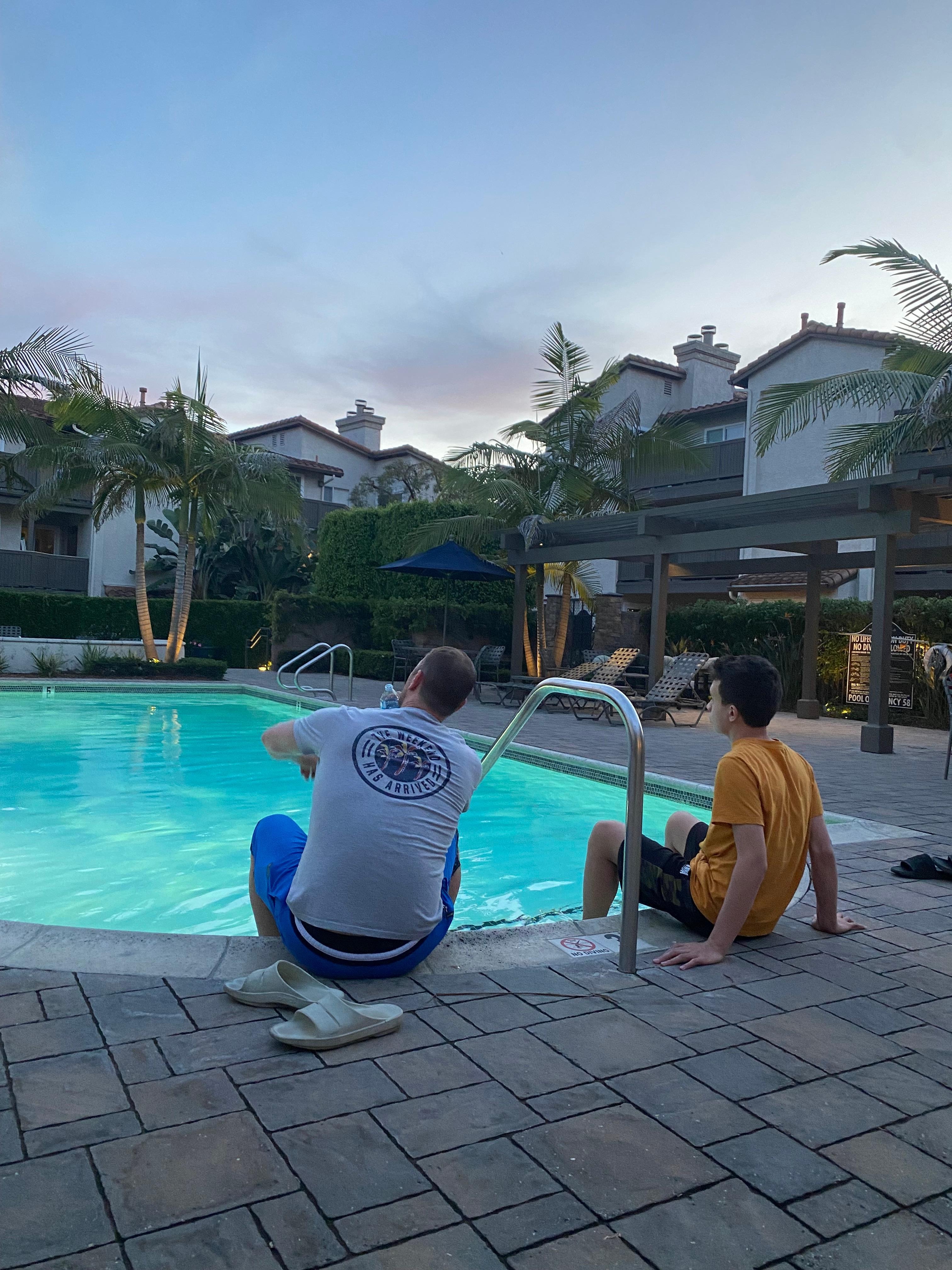 Pool at the clubhouse 