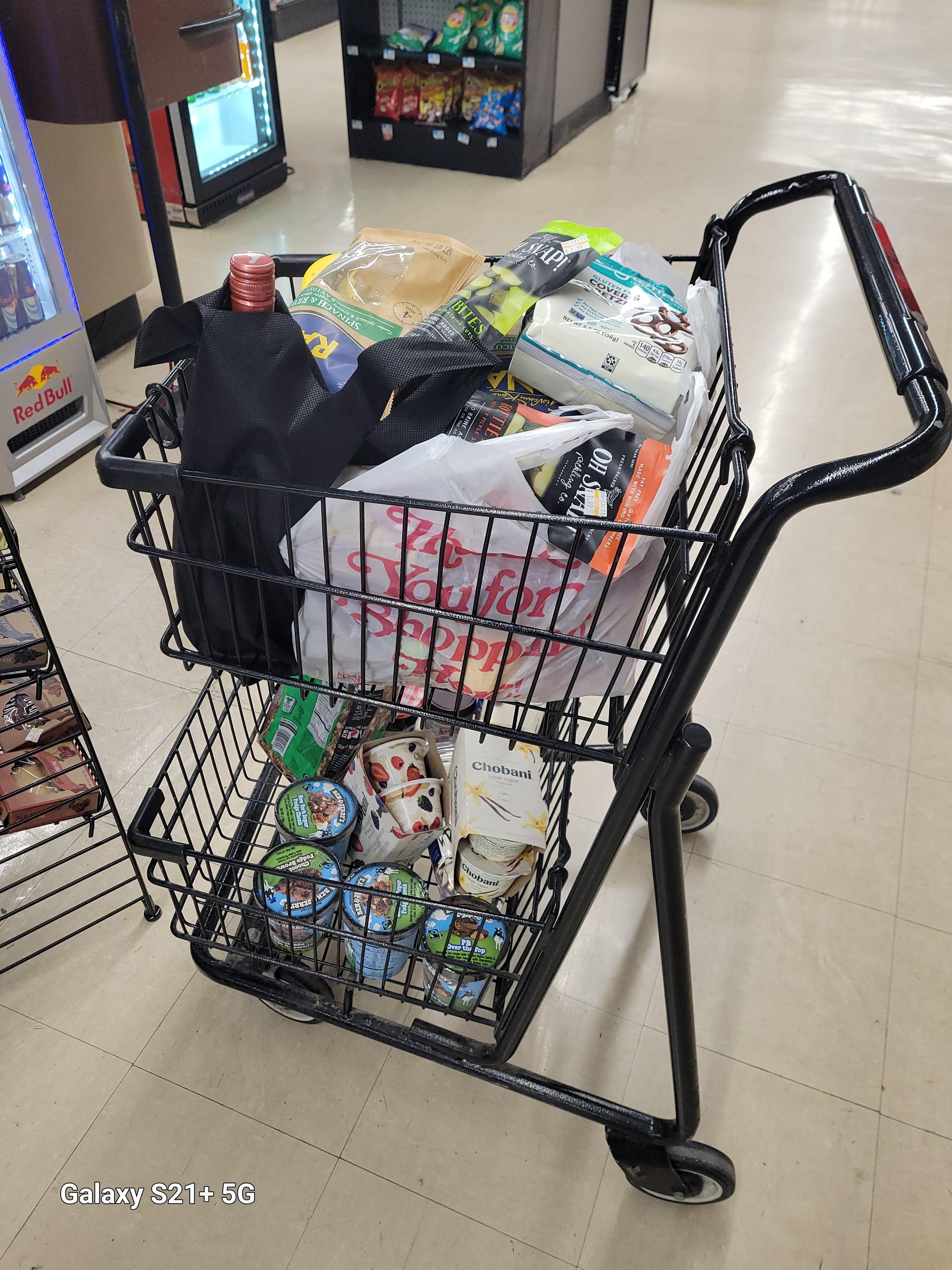 Grocery shopping on NYC