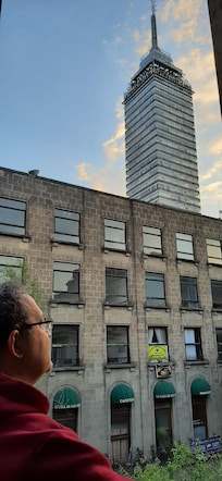 Balcones con bella vista a la latinoamericana