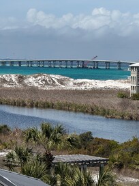 View from condo balcony