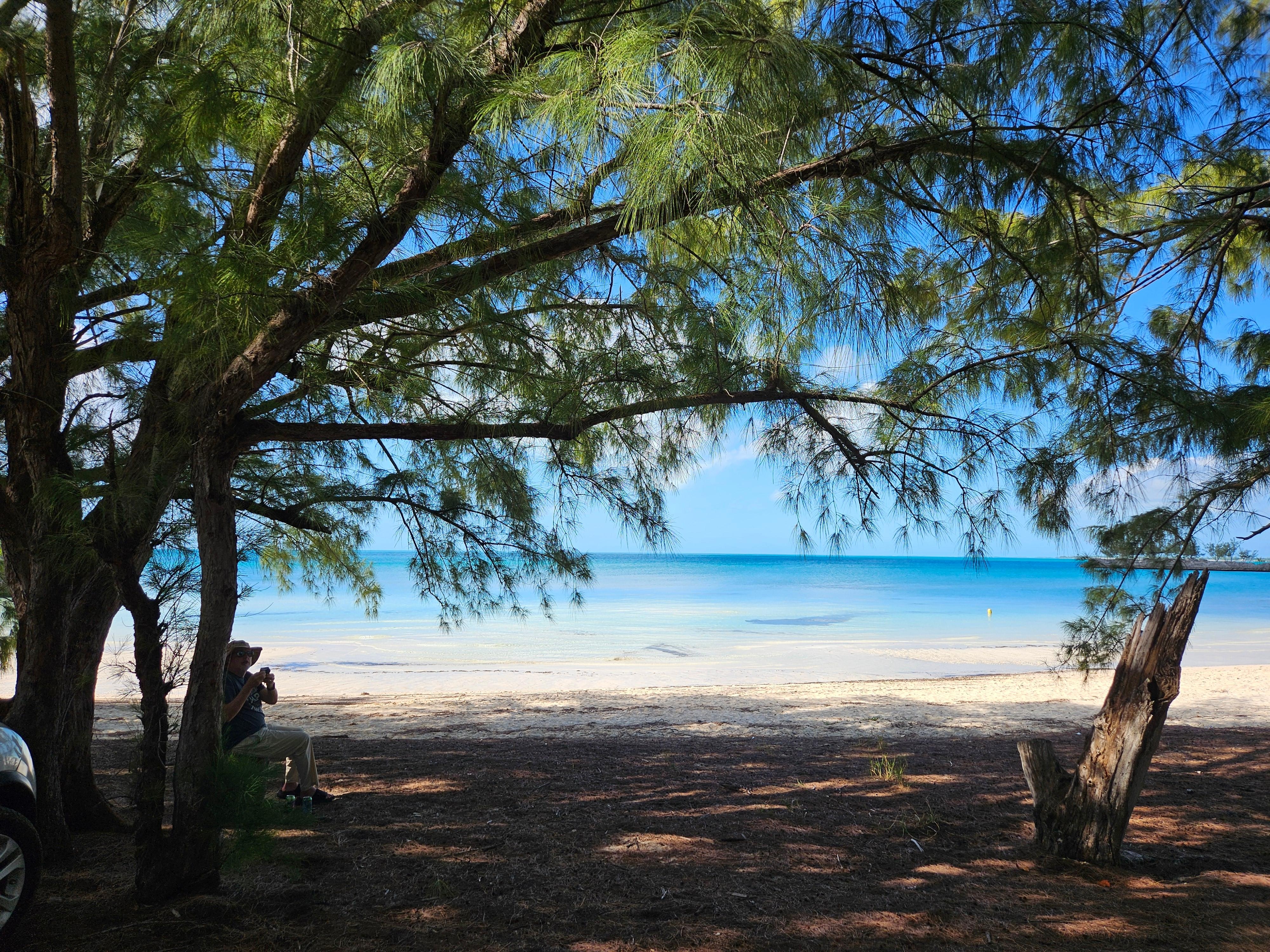 One of the many beautiful  beaches in Eleuthera