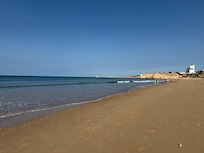 Junto a praia